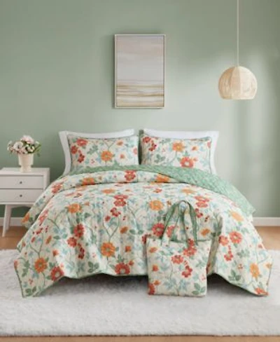 Addison Park Rosalie Floral Quilt Tote Sets