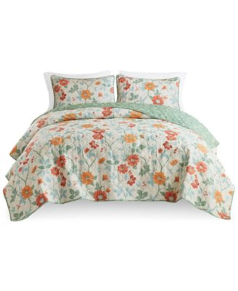 Addison Park Rosalie Floral Quilt Tote Sets