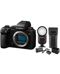 Panasonic Lumix S5II Mirrorless Camera Bundle with Zoom Li-on X R2 Ttl Flash Speedlight