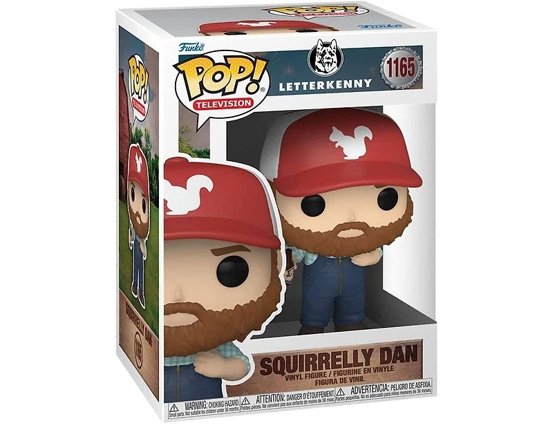 Letterkenny Funko Pop Vinyl Figure | Squirrelly Dan