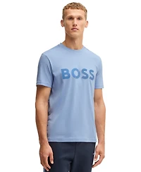 Boss by Hugo Men's Large Logo Regular-Fit T-Shirt