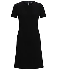 Boss by Hugo Women's Slim-Fit Crew-Neck Dress
