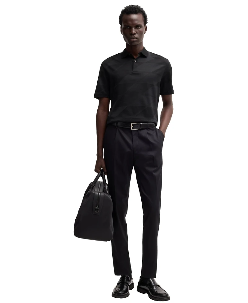 Boss by Hugo Men's Jacquard Polo