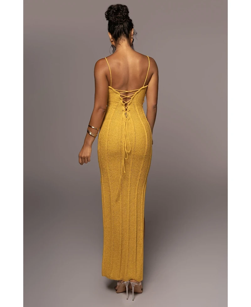 Jluxlabel Women's Cabana Views Crochet Dress