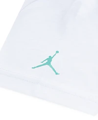 Jordan Little Boys 2-Piece Mj Baseline Mesh Shorts and T-Shirt Set