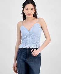 Self Esteem Juniors' Smocked Tank Top