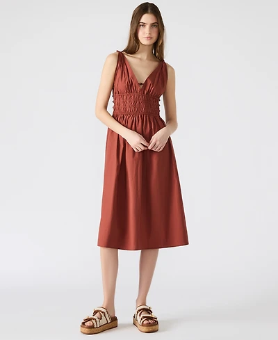 Steve Madden Women's Kassie Cotton Midi Dress