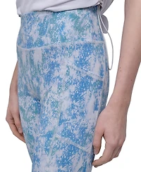 Dkny Sport Women's Printed High-Waist 7/8 Tights