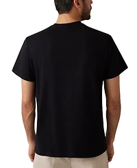 Guess Men's Embroidered Floral Logo Graphic T-Shirt