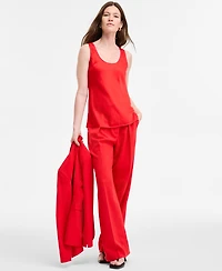 Bar Iii Women's Satin Tank Top, Exclusively at Macy's
