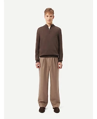 Gobi Cashmere Men's Half-Zip Sweater