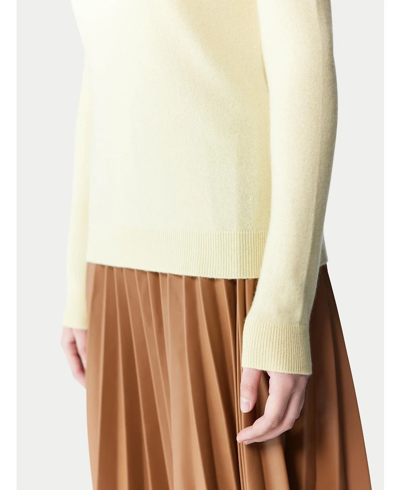 Gobi Cashmere Women's Essential Turtle Neck Sweater