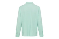 Olsen Women's Shirt with Rolled Sleeve Tab Detail