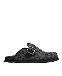 Coach Men's Signature Jacquard Slip On Clog