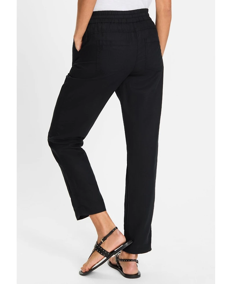 Olsen Women's Lisa Fit Straight Drawstring Pant