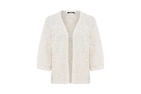 Olsen Women's 3/4 Sleeve Boxy Cardigan