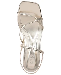 On 34th Women's Cloverr Strappy Block-Heel Sandals, Created for Macy's