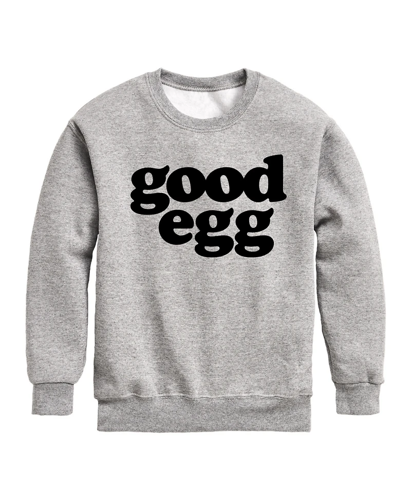 Hybrid Toddler Boys Easter Good Egg Graphic Fleece Sweatshirt