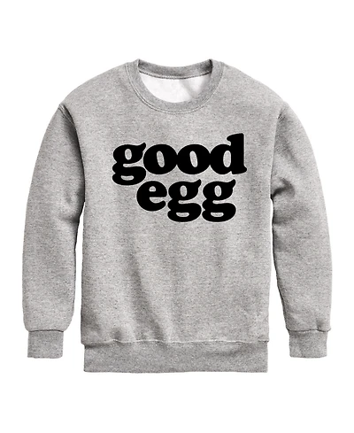 Hybrid Toddler Boys Easter Good Egg Graphic Fleece Sweatshirt