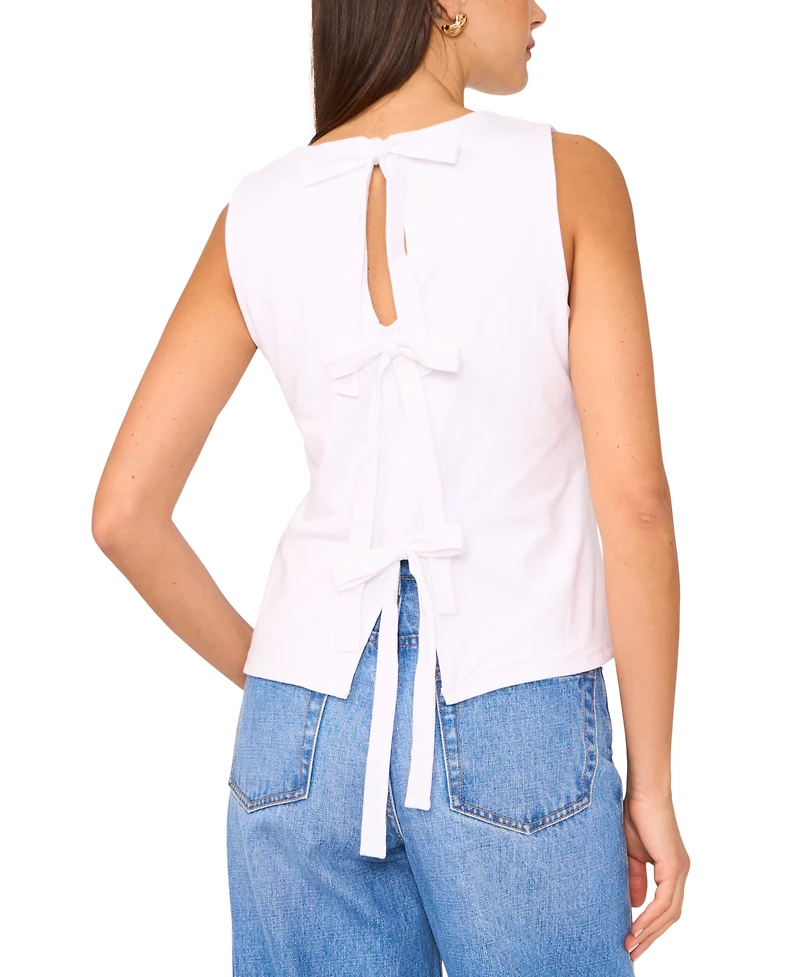 1.state Women's Tie-Back Sleeveless Top