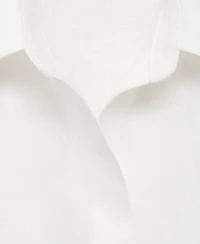 Mango Women's Linen Shirt Dress
