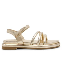 Anne Klein Women's Ellen Strappy Footbed Flat Sandals