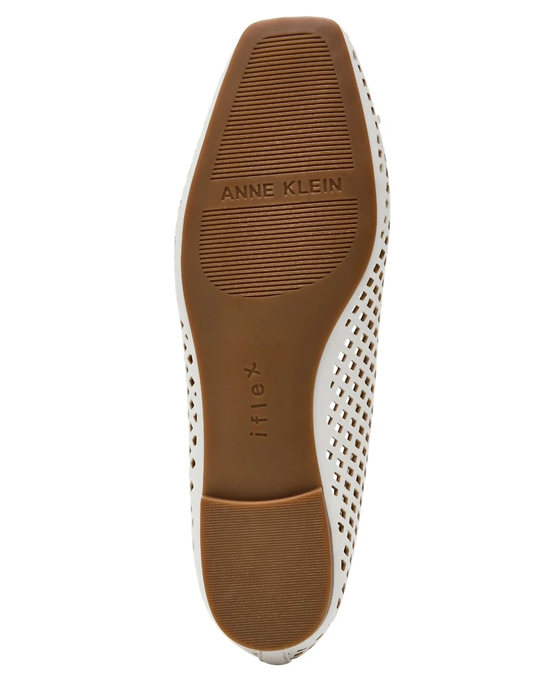 Anne Klein Women's Aspen-p Snip Toe Ballet Flats
