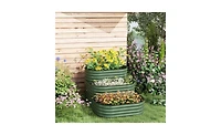 Elevated Garden Bed Perfect for Growing Vegetables, Herbs, and Flowers Outdoors