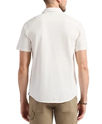 Men's Savoya Fitted Short Sleeve Button-Front Shirt