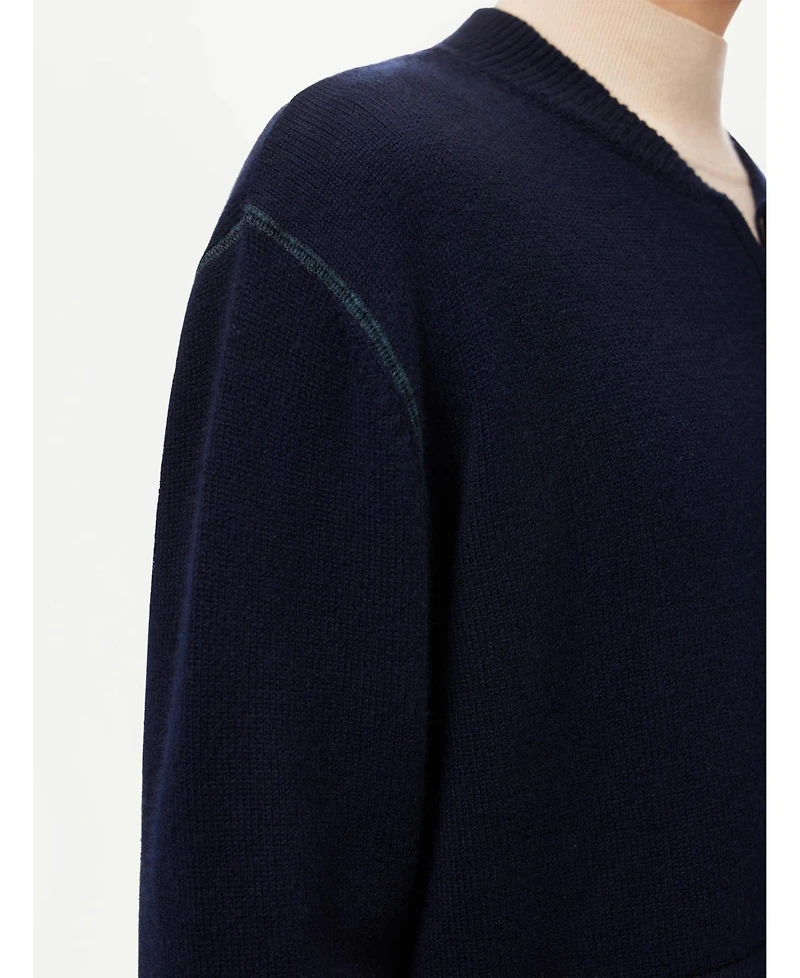 Gobi Cashmere Men's Cashmere Jacket with Zip Closure