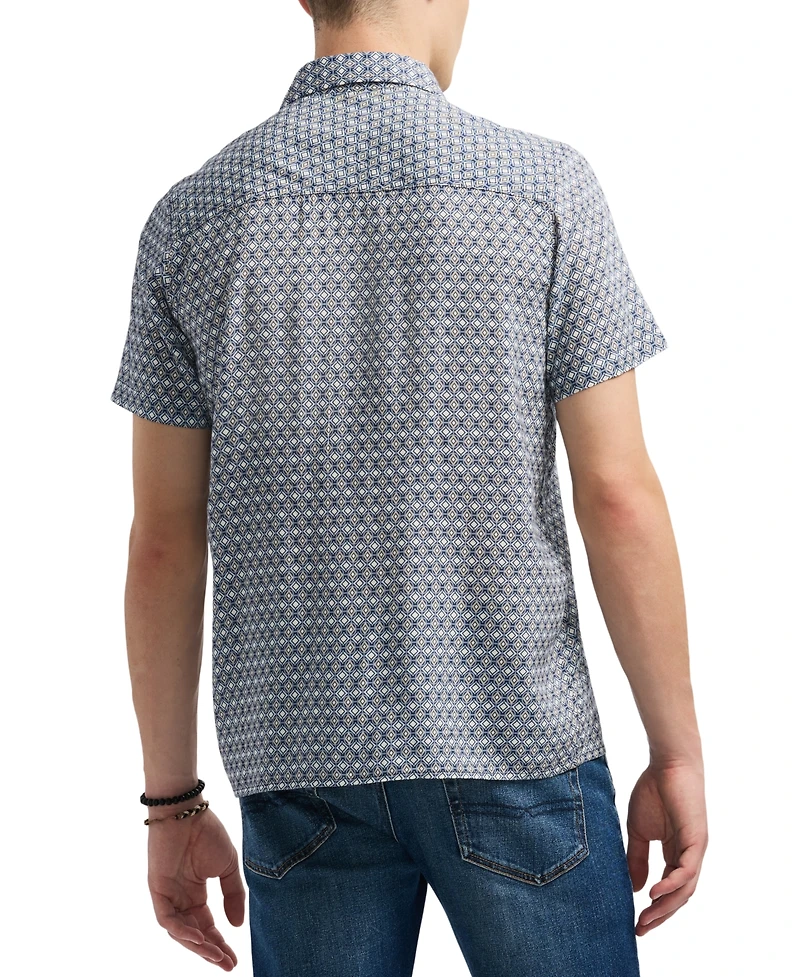 Men's Sirilo Geo-Pattern Shirt
