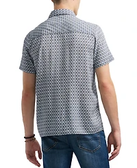 Men's Sirilo Geo-Pattern Shirt