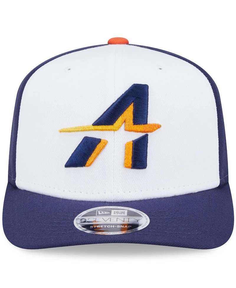 New Era Men's White/Navy Houston Astros 2025 City Connect 9SEVENTY Adjustable Hat