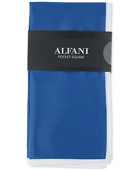 Alfani Men's Twill Border Pocket Square, Exclusively at Macy's