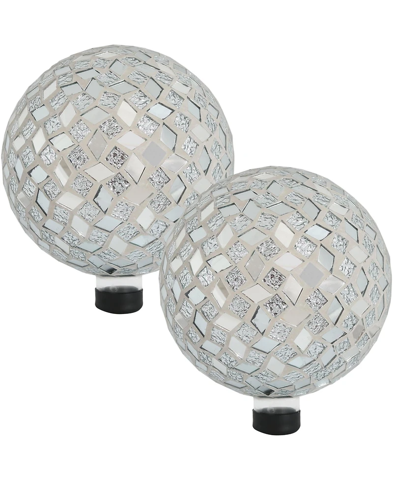 Mosaic Glass Gazing Globe - 10"