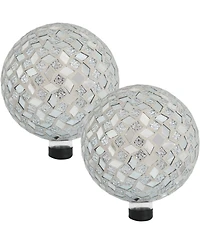 Mosaic Glass Gazing Globe - 10"