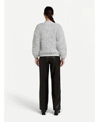 Gobi Cashmere Women's Loop-Stitch Cardigan
