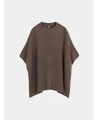 Gobi Cashmere Women's Rib-Knit Cashmere Poncho