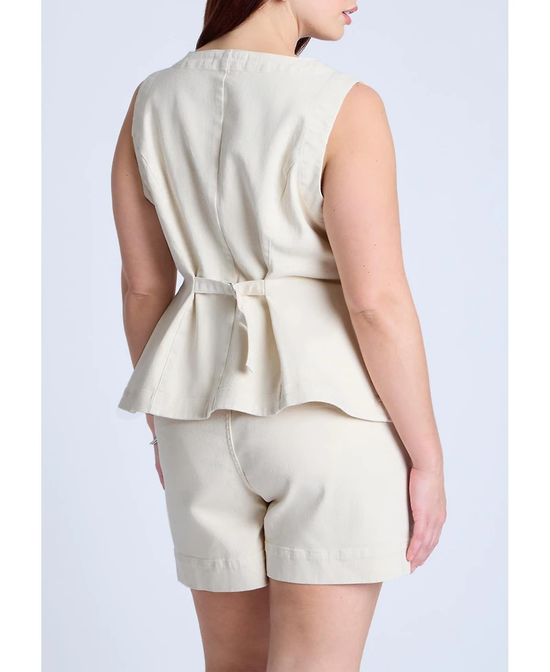 Eloquii Plus Denim Vest