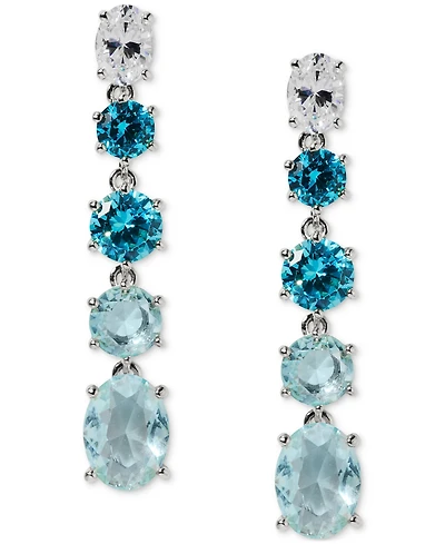 Eliot Danori Stone Linear Drop Earrings, Exclusively at Macy's