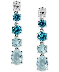Eliot Danori Stone Linear Drop Earrings, Exclusively at Macy's