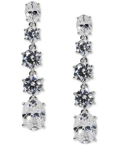 Eliot Danori Stone Linear Drop Earrings, Exclusively at Macy's