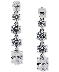 Eliot Danori Stone Linear Drop Earrings, Exclusively at Macy's