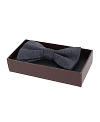 Trafalgar Men's The Monte Bello Interlocked Silk Bow Tie