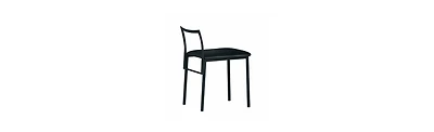 Faux Leather Upholstered Side Chair – Modern and Durable