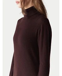 Gobi Cashmere Women's Essential Turtle Neck Sweater
