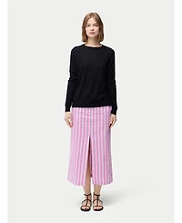 Gobi Cashmere Women's Silk Cashmere Textured Sweater
