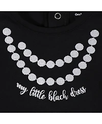 Gerber Baby Girls "Little Black Dress" with Tutu and Accent Bow