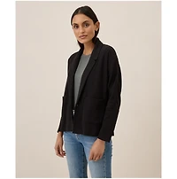 Pact Women's Organic Cotton Airplane Relaxed Blazer