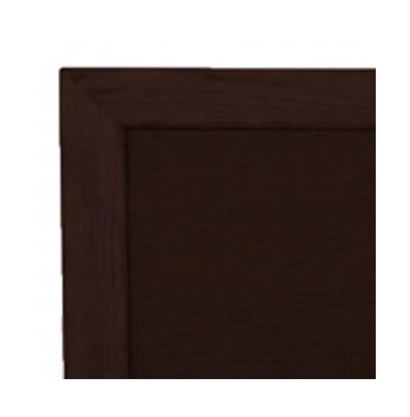 Bed Frame in Solid and Manufactured Wood – Durable Construction